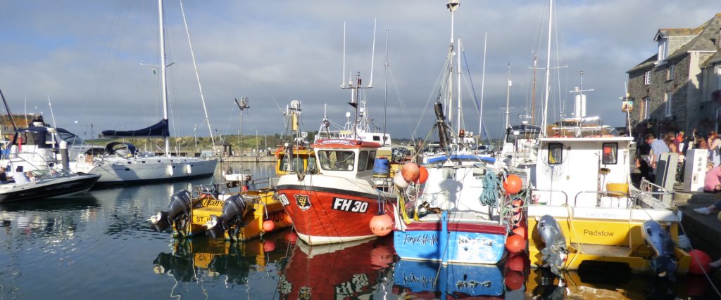 Padstow Harbour In Cornwall